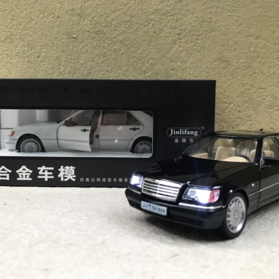 Mô hình xe Mercedes Benz W140 Class S320 tỷ lệ 1:24