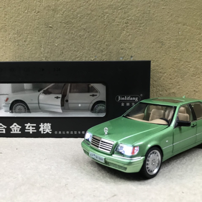 Mô hình xe Mercedes Benz W140 Class S320 tỷ lệ 1:24