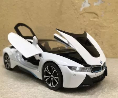 ​Mô hình xe ô tô BMW I8 tỷ lệ 1:24