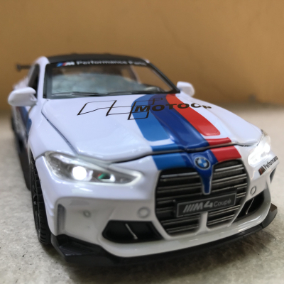 Mô hình xe ô tô BMW M4 Coupe 2021 tỷ lệ 1:32