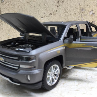 Mô hình xe Ô TÔ Chevrolet SILVERADO 1500 2020  tỷ lệ 1:32