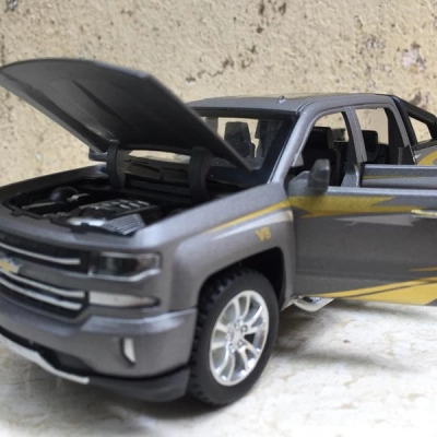 Mô hình xe Ô TÔ Chevrolet SILVERADO 1500 2020  tỷ lệ 1:32