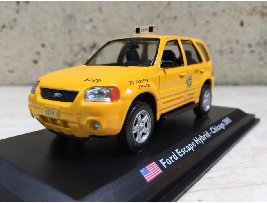Mô hình Xe ô tô FORD Escape Hybrid 2005 tỷ lệ 1:43