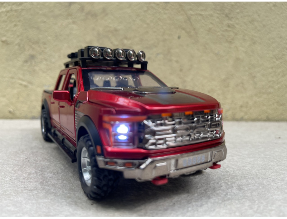 Mô hình xe ô tô Ford F-150 RAPTOR tỷ lệ 1:24 Mô hình xe ô tô Ford F-150 RAPTOR tỷ lệ 1:24