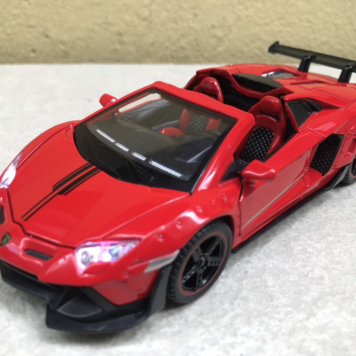 Mô hình xe ô tô Lamborghini Aventador SVJ Roadster tỷ lệ 1:32