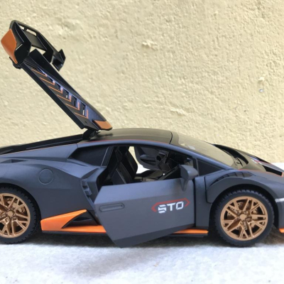 Mô hình xe ô tô Lamborghini HURACAN STO tỷ lệ 1:24