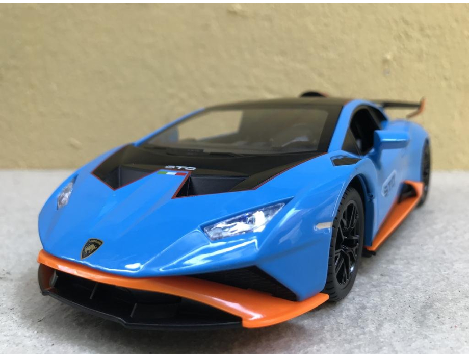 Mô hình xe ô tô Lamborghini HURACAN STO tỷ lệ 1:24 Mô hình xe ô tô Lamborghini HURACAN STO tỷ lệ 1:24