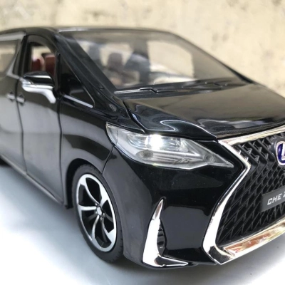 Mô hình xe ô tô  LEXUS LM300h 2020 tỷ lệ 1:24
