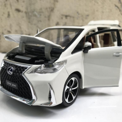 Mô hình xe ô tô  LEXUS LM300h 2020 tỷ lệ 1:24