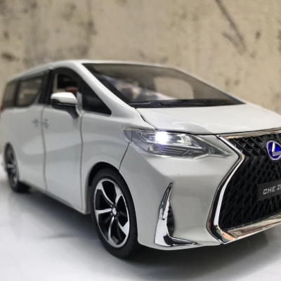 Mô hình xe ô tô  LEXUS LM300h 2020 tỷ lệ 1:24