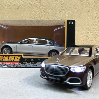 Mô hình xe ô tô Maybach S680 2022 tỷ lệ 1:24