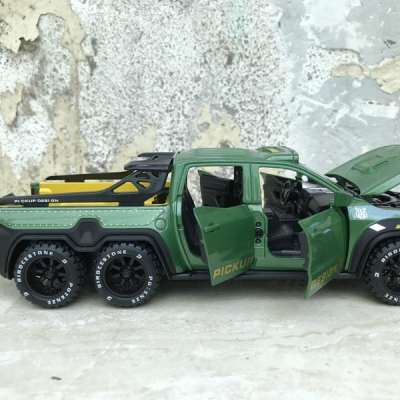 Mô hình xe Ô TÔ MERCEDES BENZ CLASS 6X6 tỷ lệ 1:32