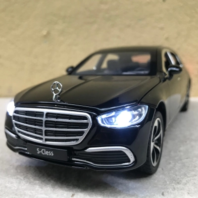 ​Mô hình xe ô tô Mercedes-Benz S400L 2022 tỷ lệ 1:24