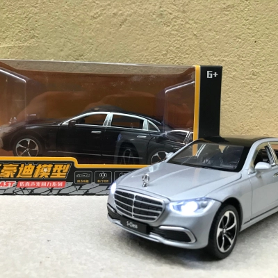 ​Mô hình xe ô tô Mercedes-Benz S400L 2022 tỷ lệ 1:24