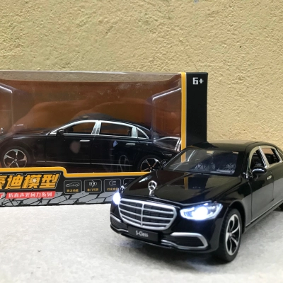 ​Mô hình xe ô tô Mercedes-Benz S400L 2022 tỷ lệ 1:24