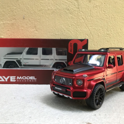 Mô hình xe ô tô Mercedes BRABUS G800 tỷ lệ 1:24
