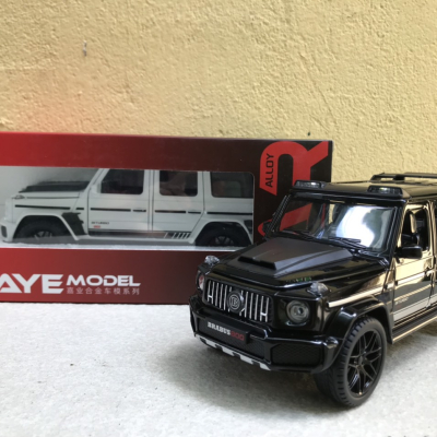 Mô hình xe ô tô Mercedes BRABUS G800 tỷ lệ 1:24