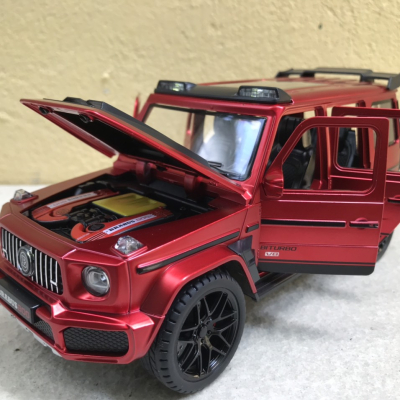 Mô hình xe ô tô Mercedes BRABUS G800 tỷ lệ 1:24