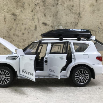 Mô hình xe ô tô NISSAN Patrol 2020 tỷ lệ 1:32