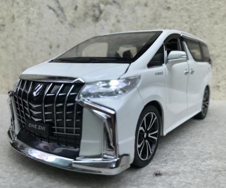 ​Mô hình xe ô tô Toyota Alphard Hybrid E-Four 2021 tỷ lệ 1:24