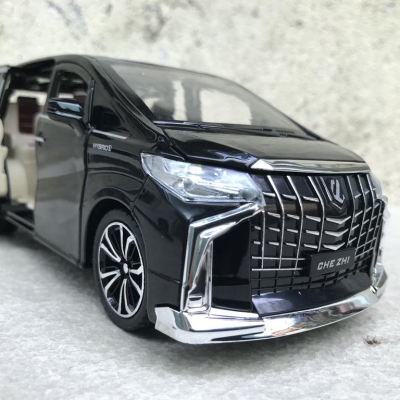 Mô hình xe ô tô Toyota Alphard Hybrid E-Four 2021 tỷ lệ 1:24