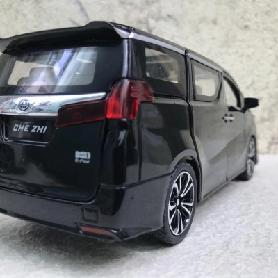 Mô hình xe ô tô Toyota Alphard Hybrid E-Four 2021 tỷ lệ 1:24