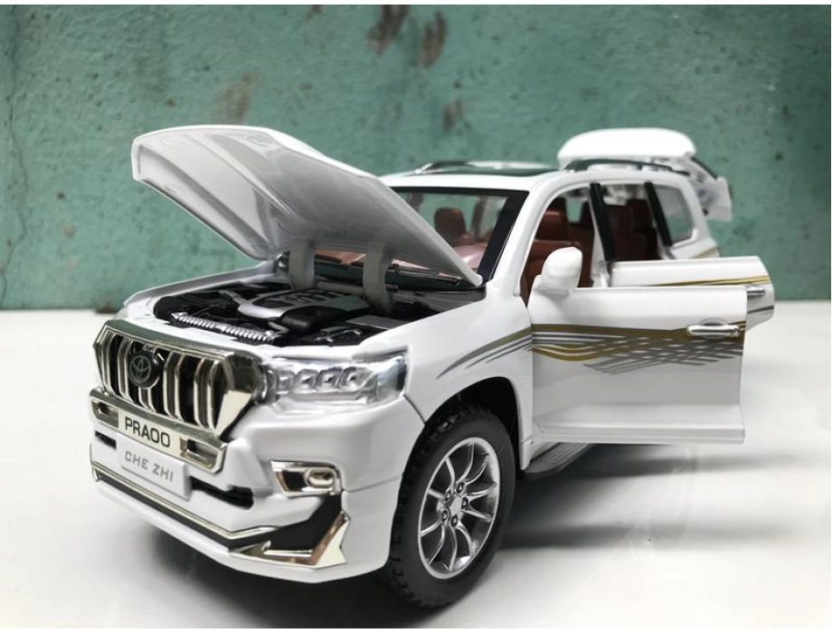 Mô hình xe ô tô TOYOTA PRADO TX tỷ lệ 1:24