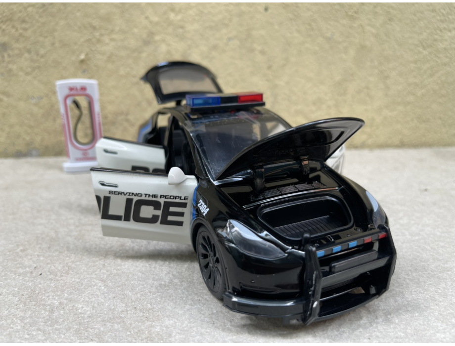 Mô hình xe Police Mỹ Tesla Model CX90 tỷ lệ 1:24 Mô hình xe Police Mỹ Tesla Model CX90 tỷ lệ 1:24