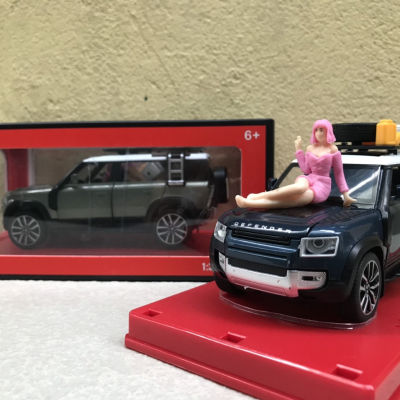 Mô hình xe Range Rovee Defender 2021 tỷ lệ 1:32