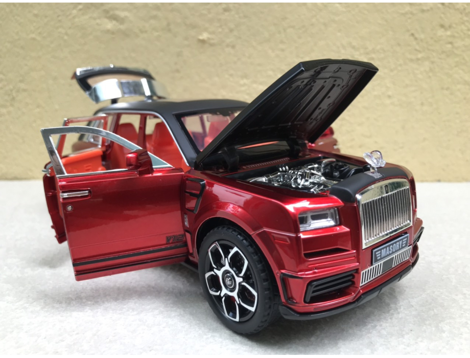 Mô hình xe Rolls-Royce CULLINAN Mansory tỷ lệ 1:24 Mô hình xe Rolls-Royce CULLINAN Mansory tỷ lệ 1:24