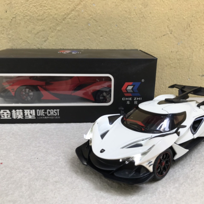 Mô hình xe Siêu xe Apollo IE tỷ lệ 1:24
