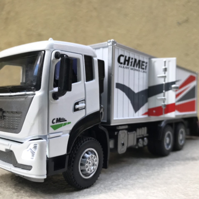 Mô hình xe Tải thùng Container tỷ lệ 1:32