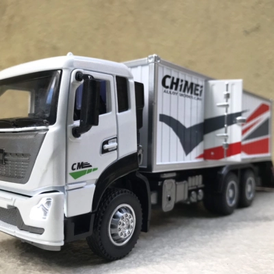 Mô hình xe Tải thùng Container tỷ lệ 1:32