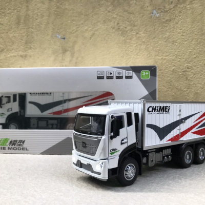 Mô hình xe Tải thùng Container tỷ lệ 1:32