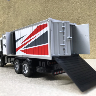 Mô hình xe Tải thùng Container tỷ lệ 1:32
