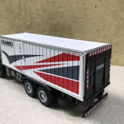Mô hình xe Tải thùng Container tỷ lệ 1:32