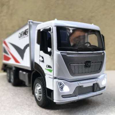 Mô hình xe Tải thùng Container tỷ lệ 1:32