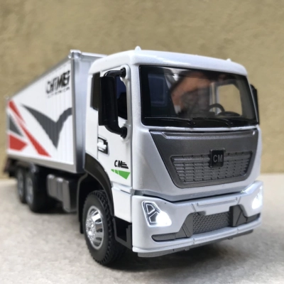Mô hình xe Tải thùng Container tỷ lệ 1:32
