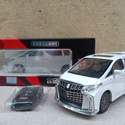 ​Mô hình xe Toyota Alphard Hybrid E-Four có Remote tỷ lệ 1:24