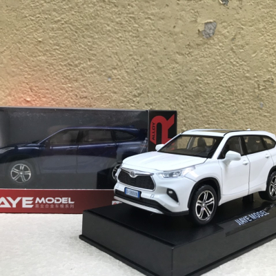 Mô hình xe Toyota highlander 2024 tỷ lệ 1:32