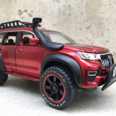 Mô hình xe TOYOTA landCruiser Prado Offroad  tỷ lệ 1:24