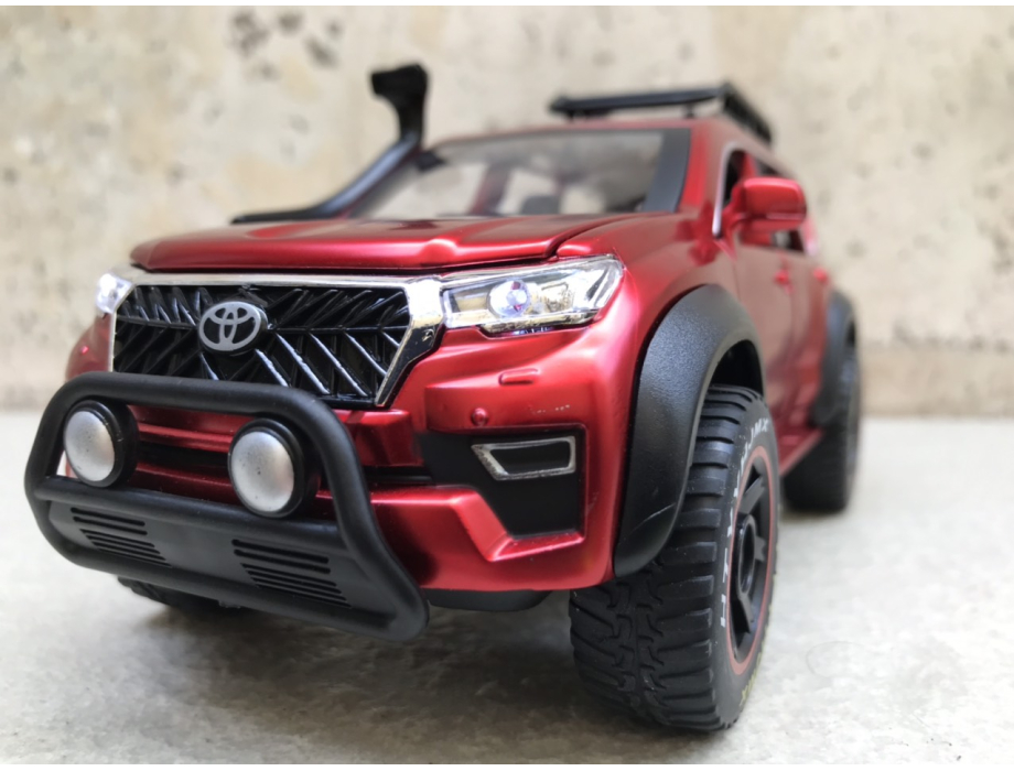 Mô hình xe TOYOTA landCruiser Prado Offroad tỷ lệ 1:24 Mô hình xe TOYOTA landCruiser Prado Offroad tỷ lệ 1:24