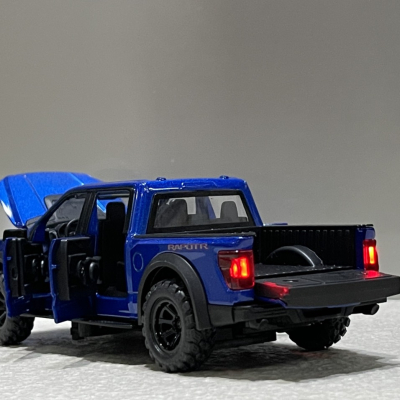 ​Mô hình xe bán tải FORD Ranger Raptor F-150 tỷ lệ 1:32