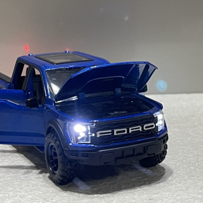 ​Mô hình xe bán tải FORD Ranger Raptor F-150 tỷ lệ 1:32