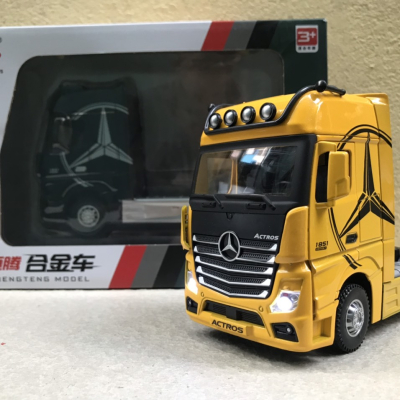 Mô hình xe Đầu kéo Container 1815 Mercedes tỷ lệ 1:36