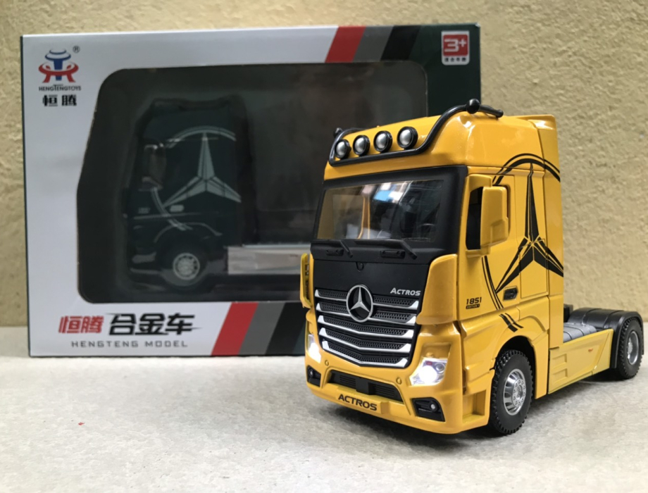 Mô hình xe Đầu kéo Container 1815 Mercedes tỷ lệ 1:36 Mô hình xe Đầu kéo Container 1815 Mercedes tỷ lệ 1:36