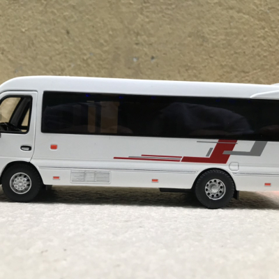 Mô hình xe Bus TOYOTA Coaster Premium 12 tỷ lệ 1:32