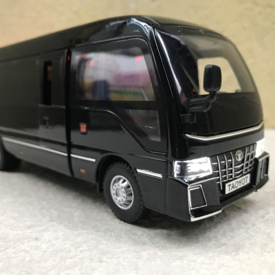 Mô hình xe Bus TOYOTA Coaster Premium 12 tỷ lệ 1:32