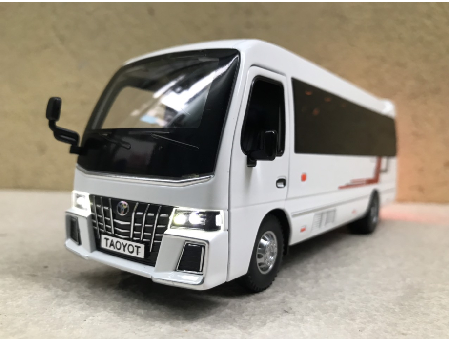 Mô hình xe Bus TOYOTA Coaster Premium 12 tỷ lệ 1:32 Mô hình xe Bus TOYOTA Coaster Premium 12 tỷ lệ 1:32