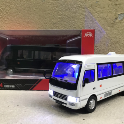 Mô hình xe Khách TOYOTA COASTER tỷ lệ 1:24